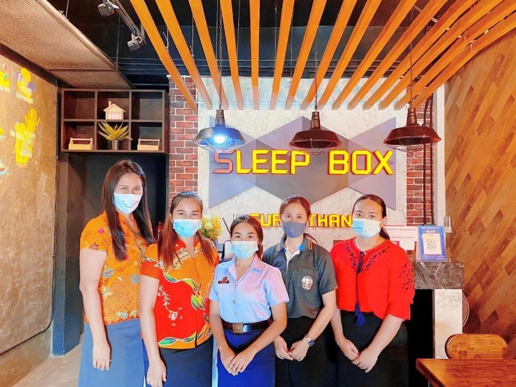 Sleepbox Hostel Suratthani Surat Thani Exterior photo